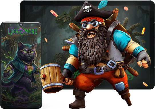 Бездепозитный бонус в LuckMore Casino